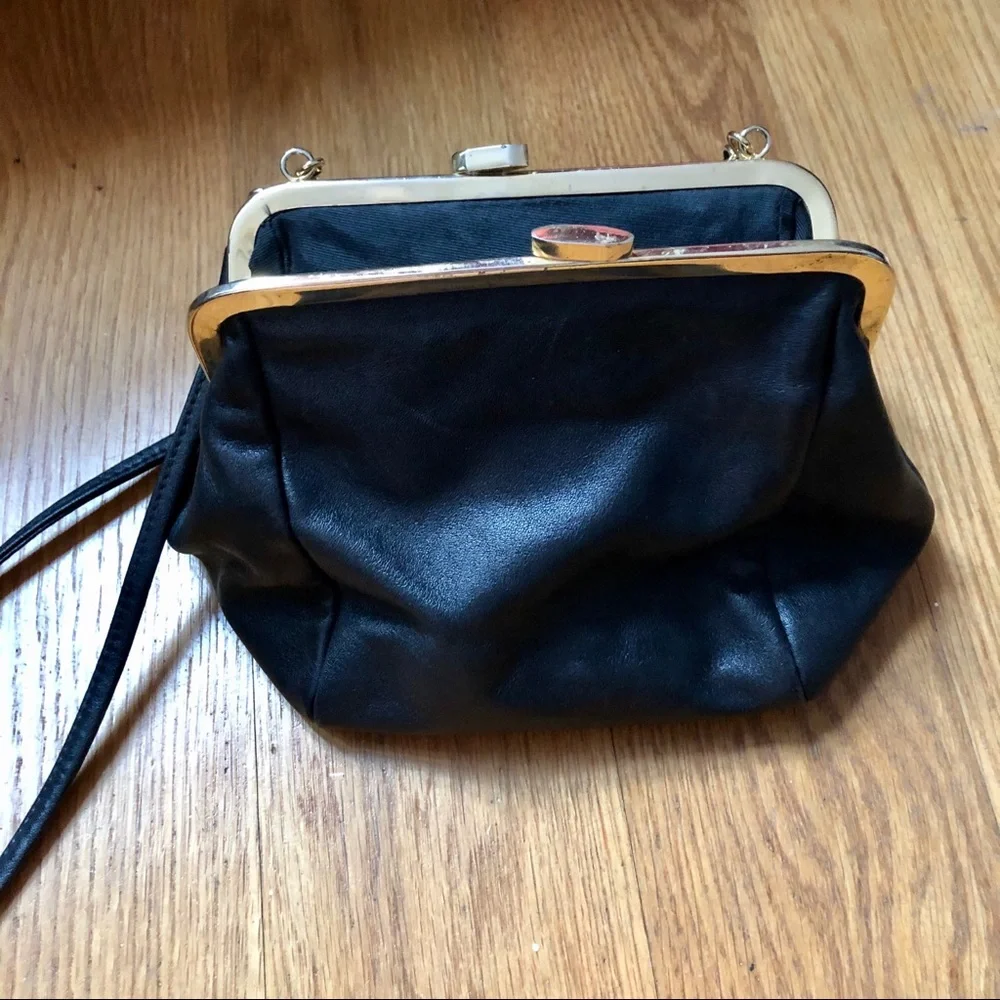 Y2K Jennifer Moore Black Cross Body Bag